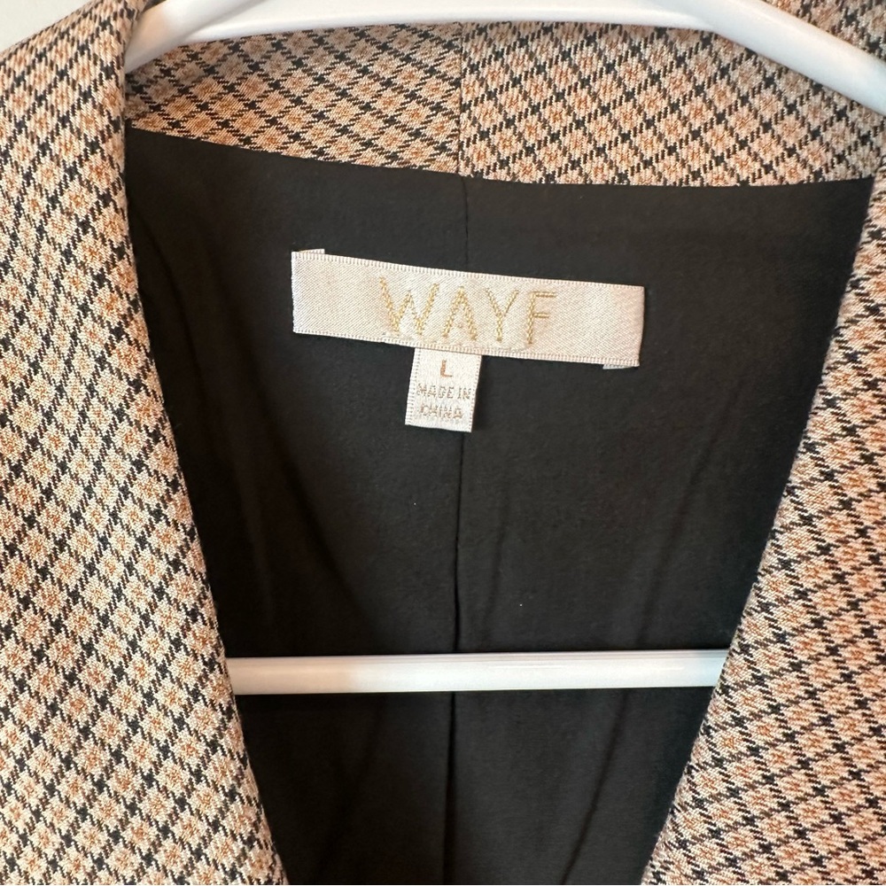 Wayf Newton Checked Blazer - Picture 3 of 5